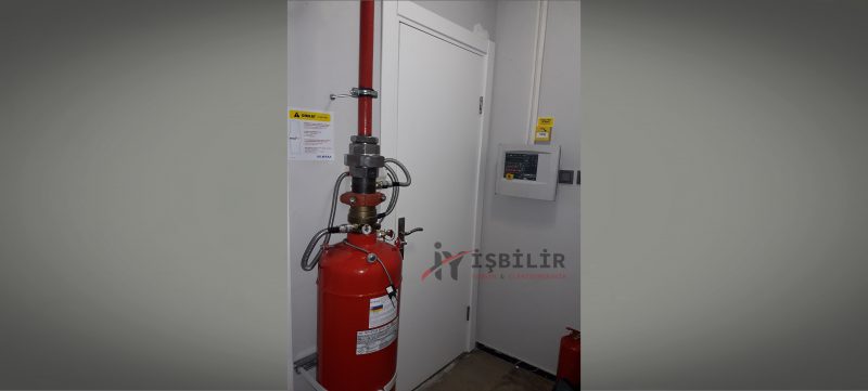 İşbilir Yangın Algılama ve Yangın Söndürme Sistemleri. Fm200 - Novec Gazlı Söndürme Sistemi
